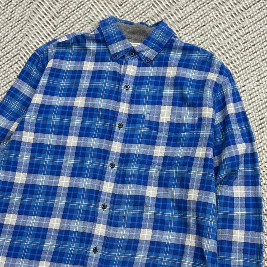 엘엘빈 코튼 체크셔츠 v1563 상품이미지3