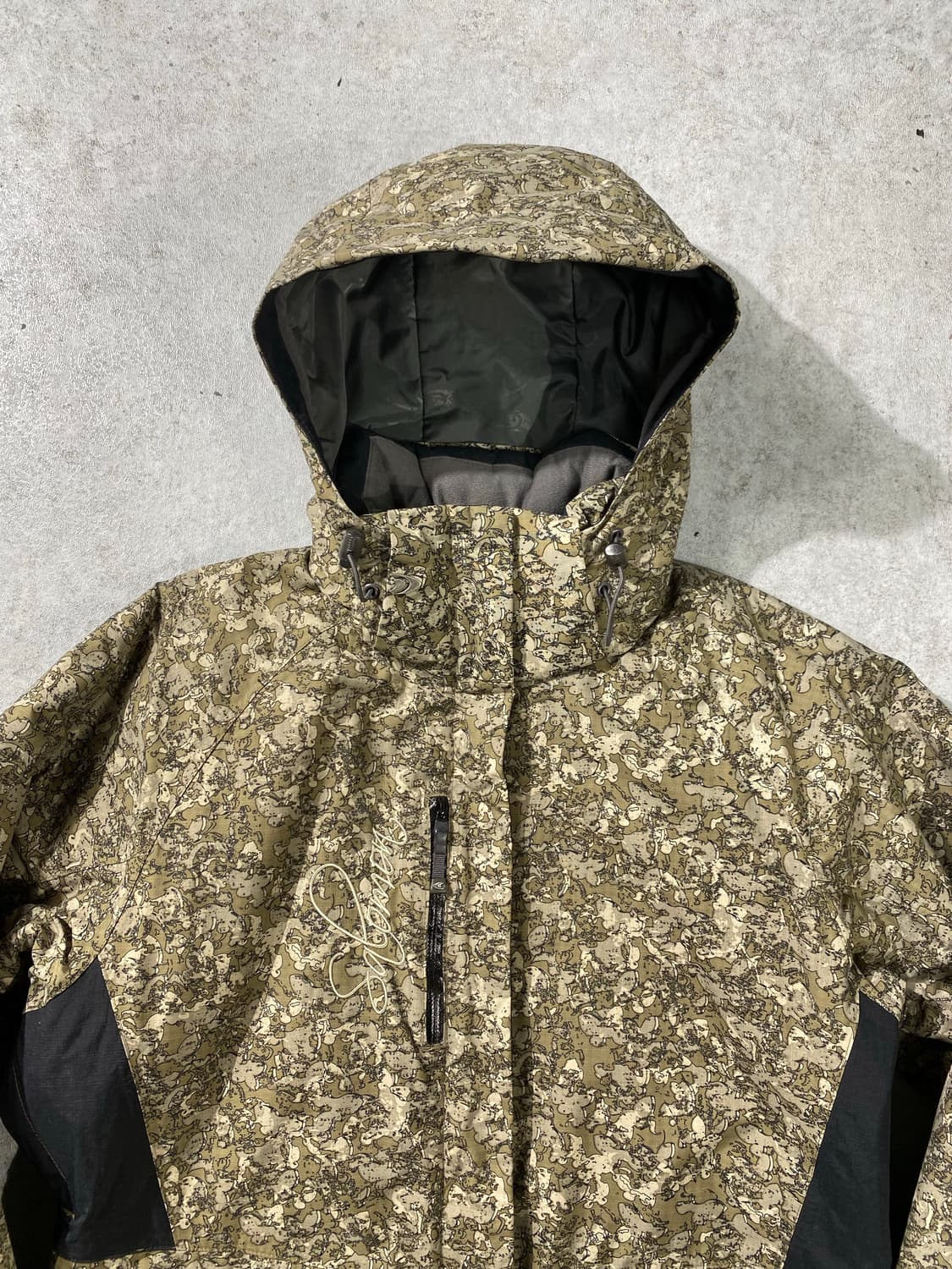 [L] Salomon 살로몬 립스탑 나일론 카모플라쥬 윈드자켓 상품이미지2