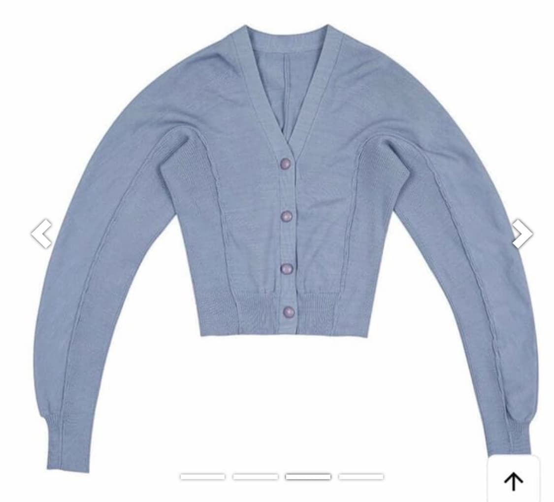 로우클래식 익스클루시브 암홀 가디건 라벤더 상품이미지1