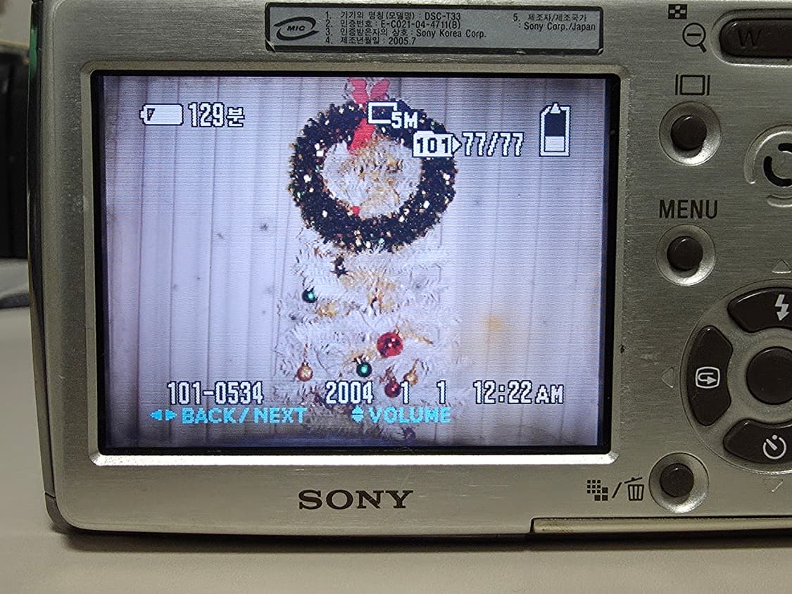 소니 사이버샷 DSC-T33 빈티지 디지털카메라 상품이미지8