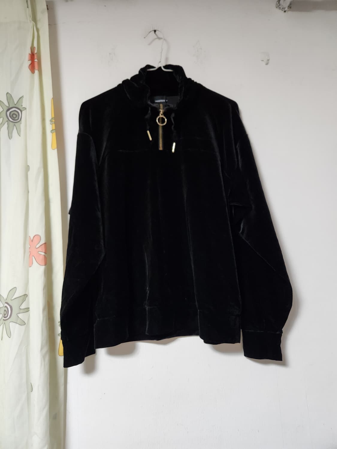 프로스펙스 블랙 벨벳 트레이닝복 세트95/80(L) 상품이미지2