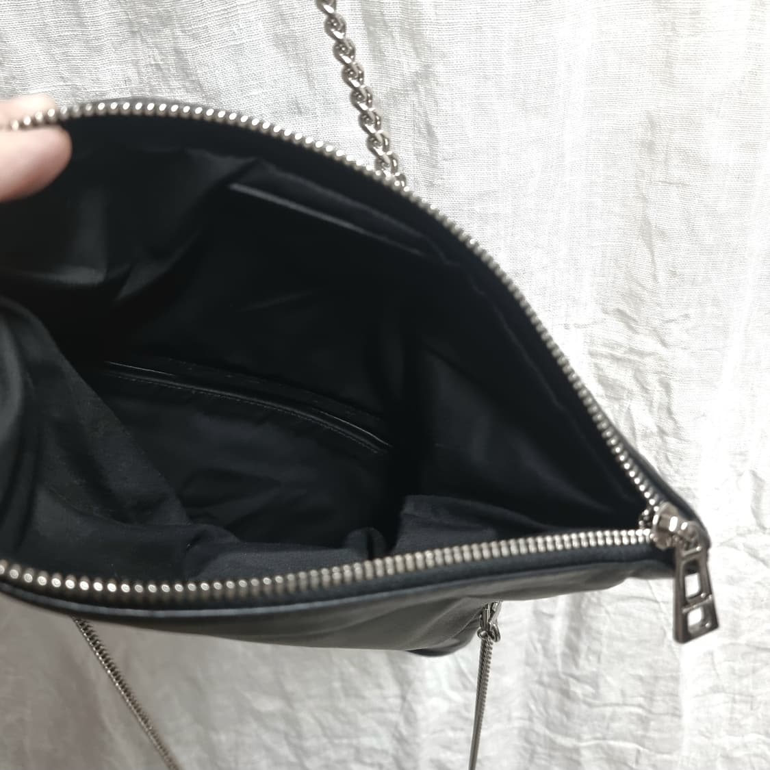 쟈딕앤볼테르 시그니처 가죽 체인백 숄더백 락 새들백 클러치백 /상태좋음 상품이미지8