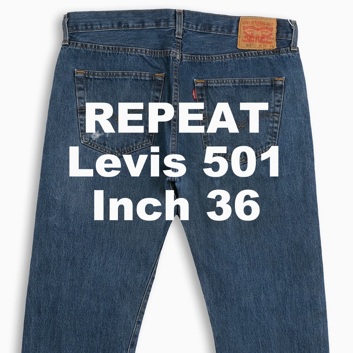 빈티지 리바이스 501 진청 36 인치 LV50136561 상품이미지1