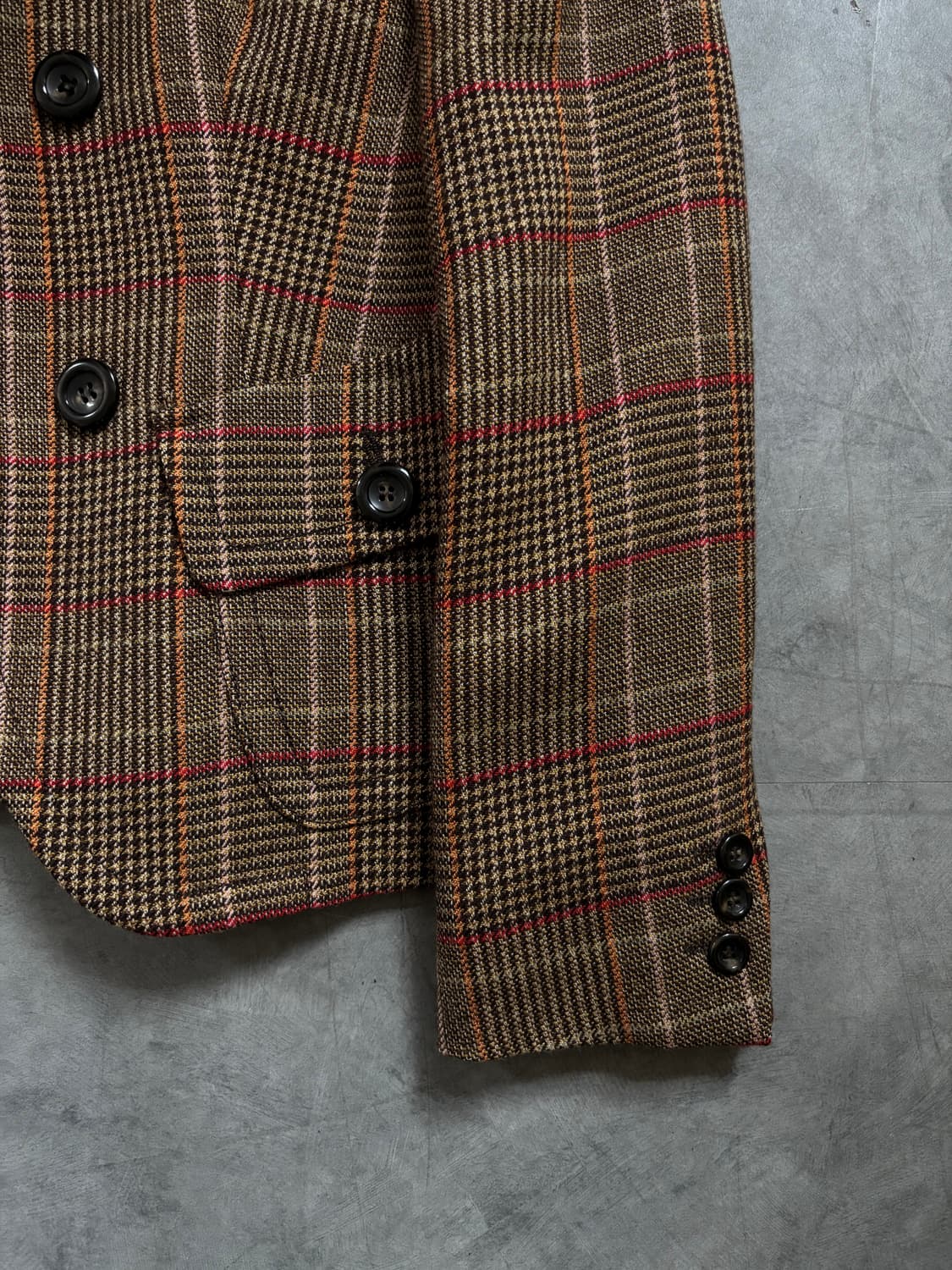 Max Mara 막스 마라 글렌체크 싱글 블레이저 투버튼 셋업 상품이미지3