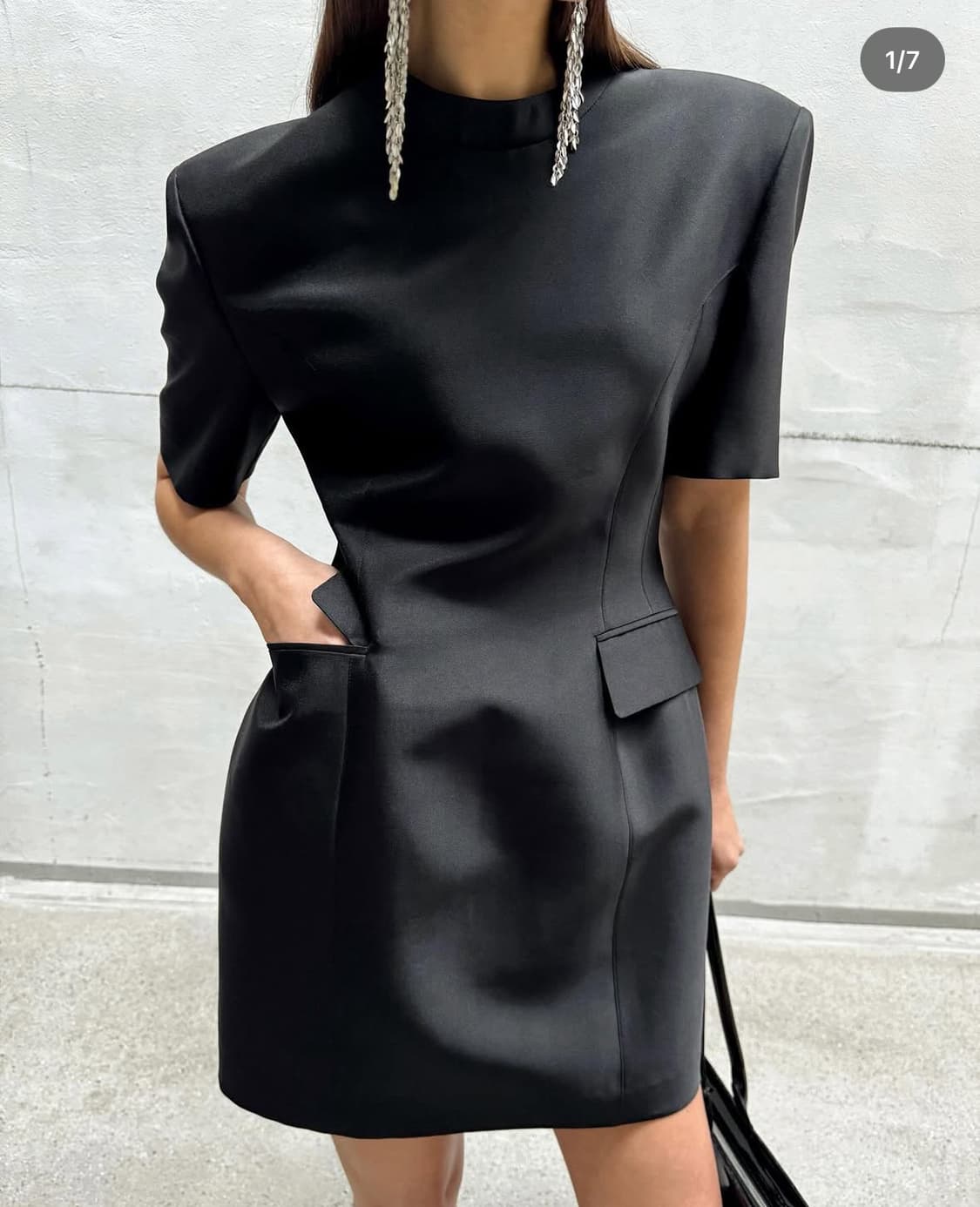 드래곤블루스 볼륨 미니 원피스 S 상품이미지1