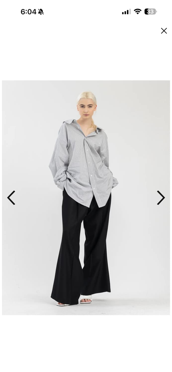 Hed Mayner Tuxedo Trousers 슬랙스 팬츠 S 상품이미지1