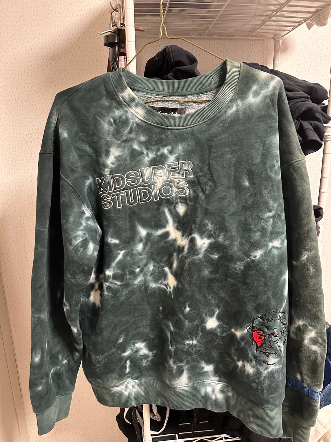 키드슈퍼 스튜디오 기모 맨투맨 상품이미지1