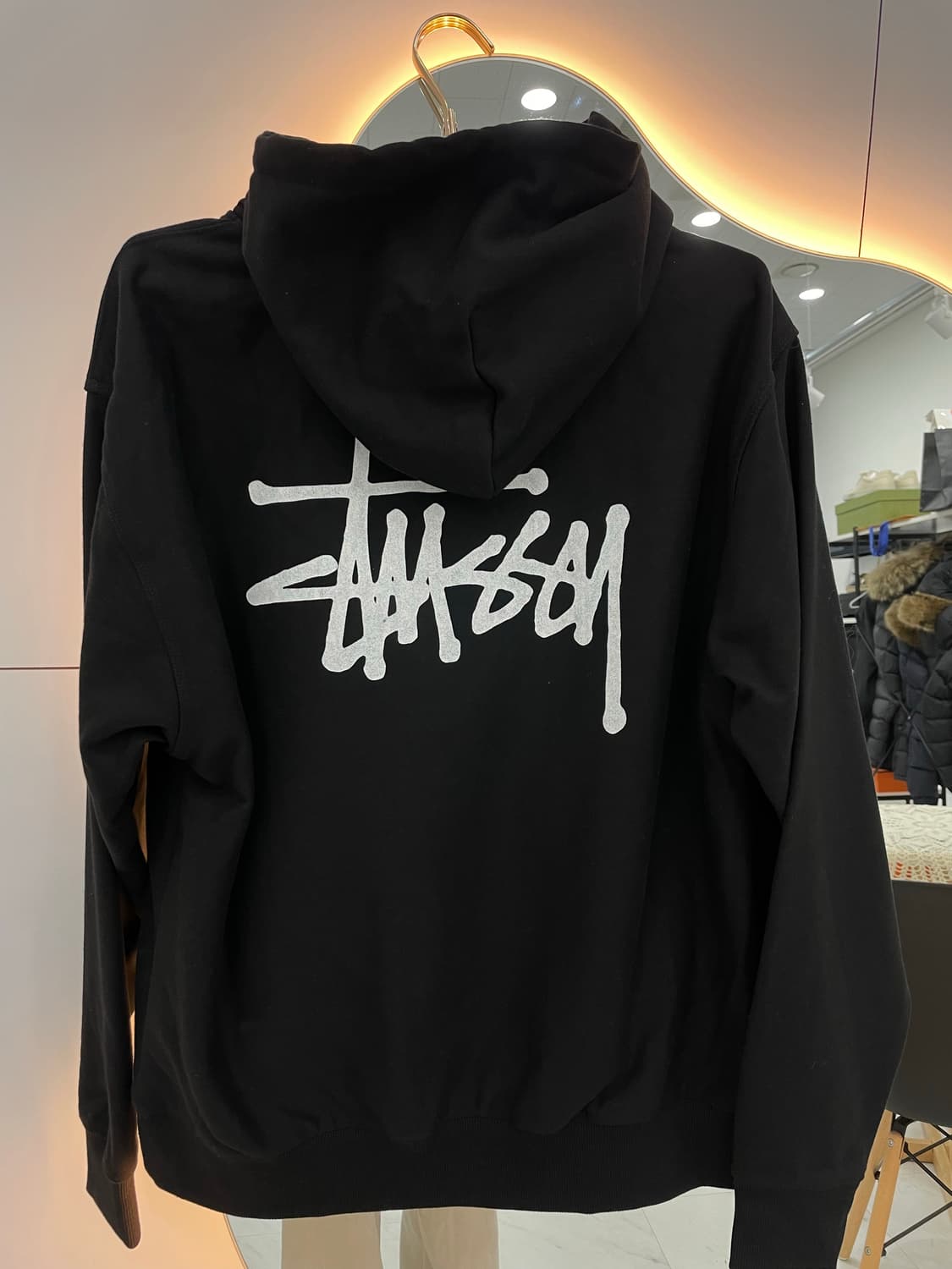 [초특가] [정품] 스투시 베이직 남여공용 후드티 상품이미지2