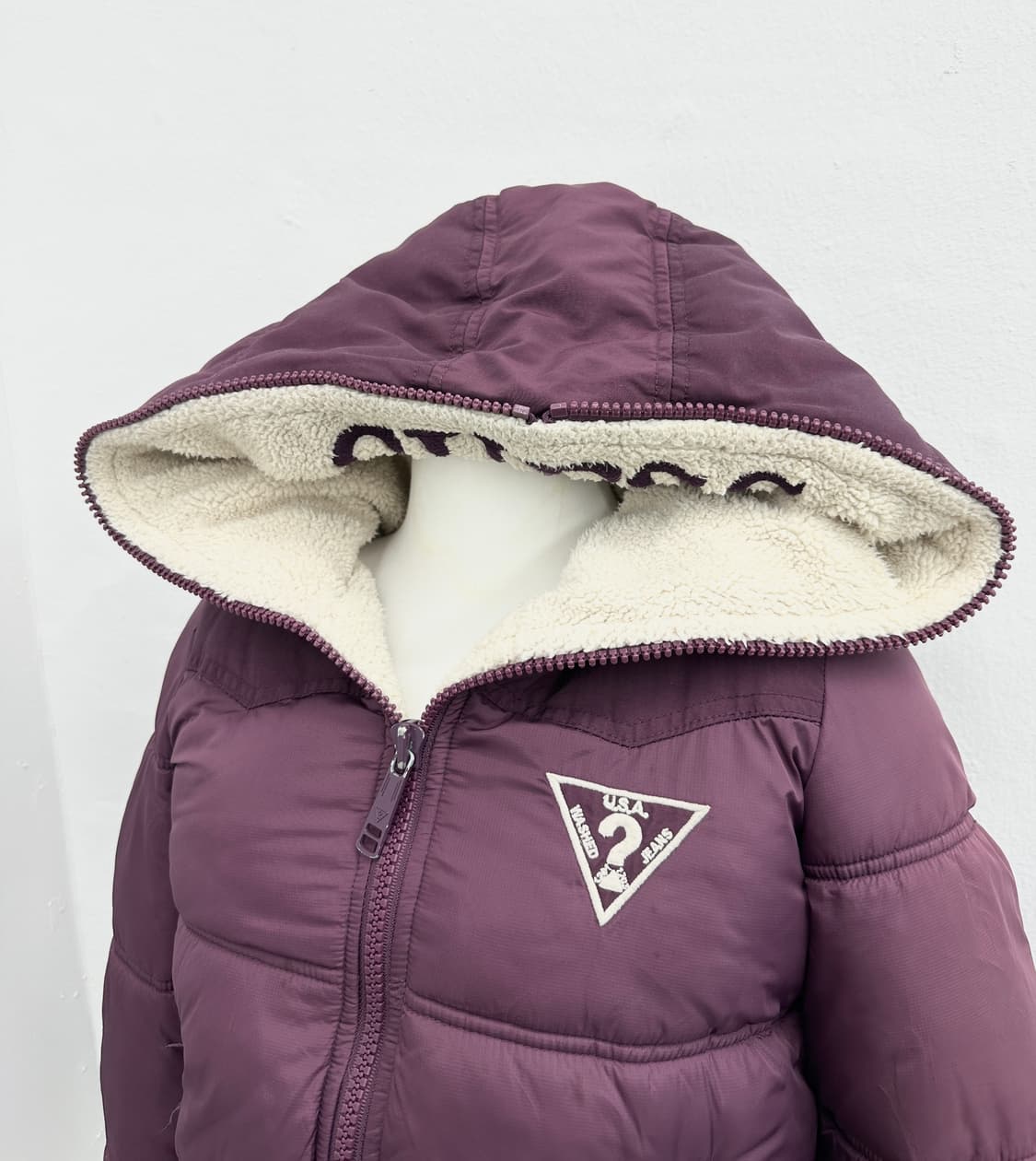 Guess full zip padded jacket 상품이미지4