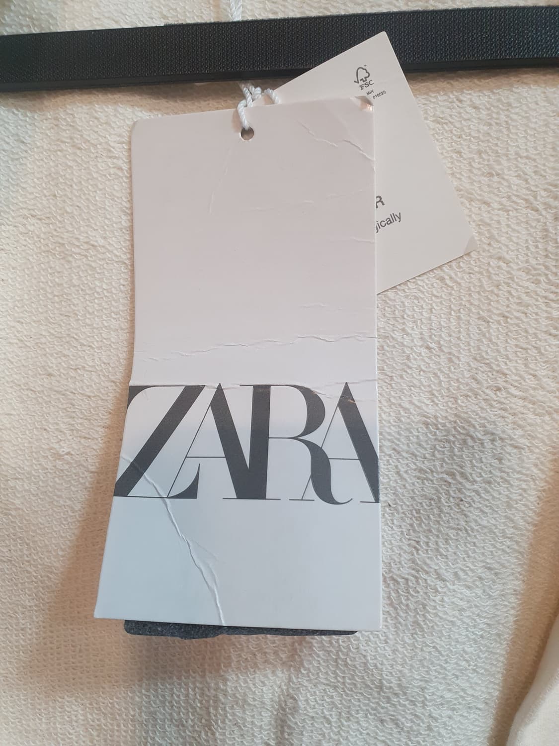 새상품)자라크롭 후드집업 상품이미지4