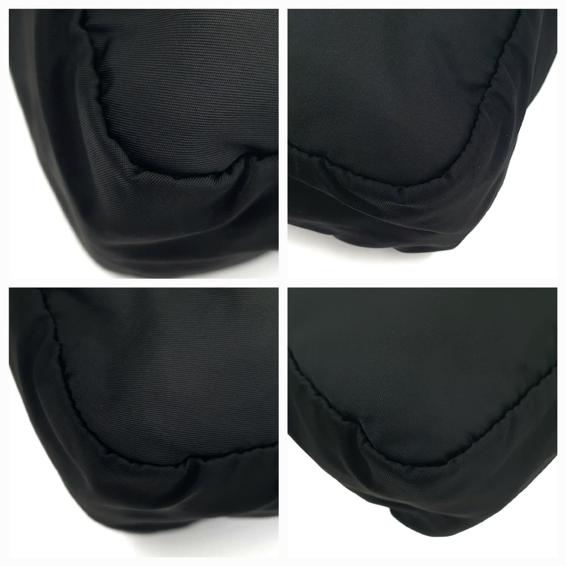 프라다 삼각로고 리나일론 블랙 숄더백 상품이미지8