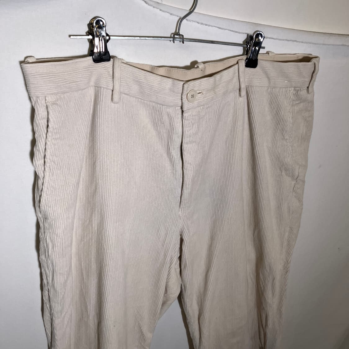 L-XL)유니클로 스판 허리밴딩 코듀로이 팬츠 면바지 상품이미지2