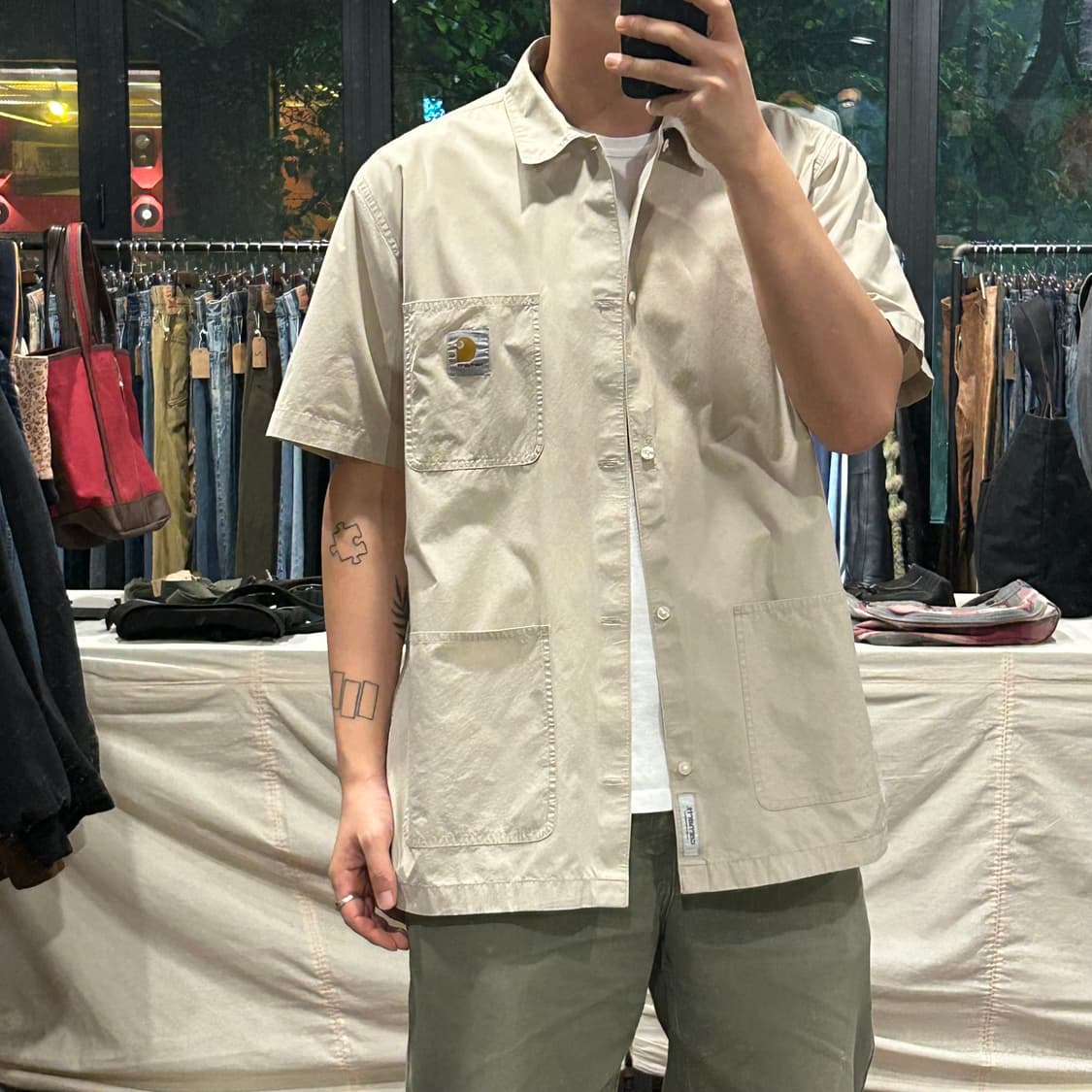 XL) 칼하트 WIP 반팔 셔츠 상품이미지10