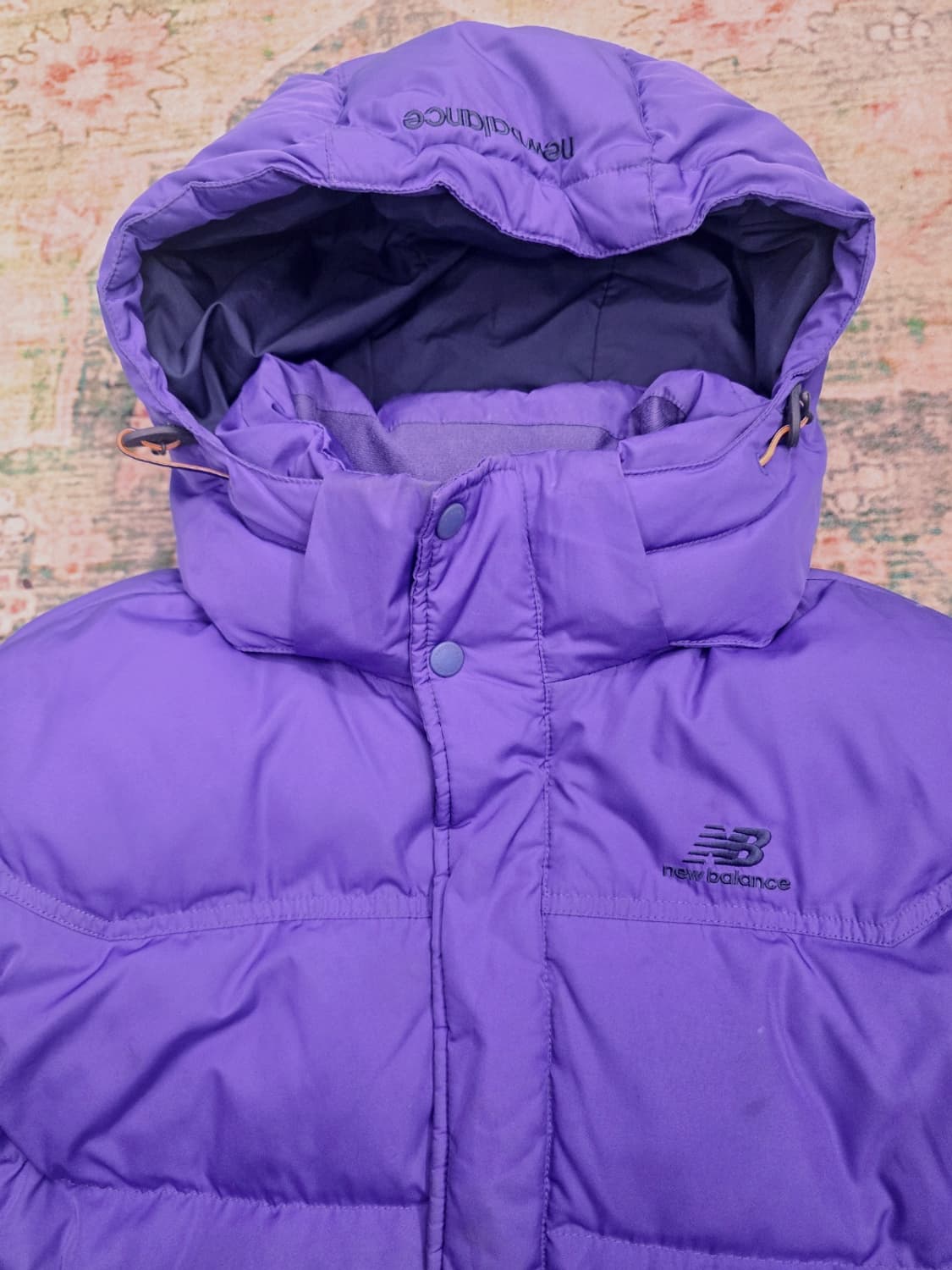 뉴발란스 보라색 구스다운패딩 상품이미지3