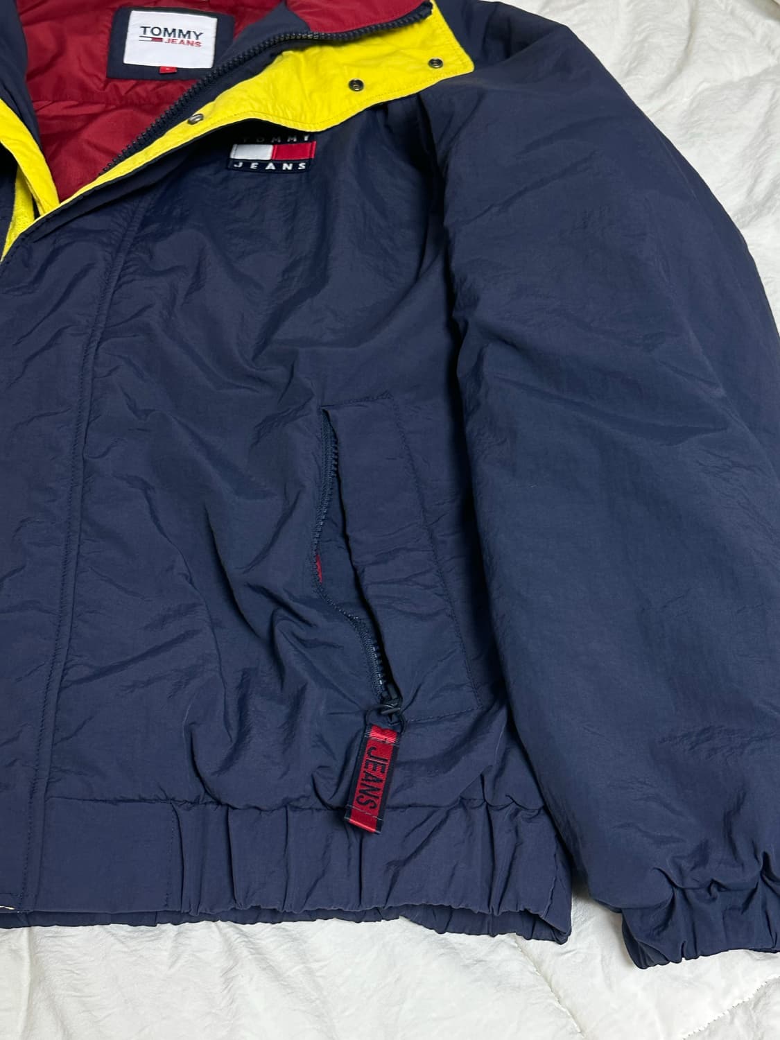 타미 진스 올드스쿨 패딩 라지 상품이미지4