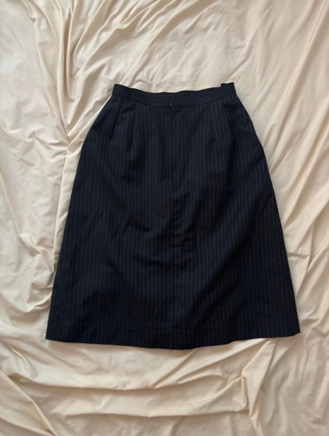 빈티지 핀스트라이프 스커트 상품이미지3