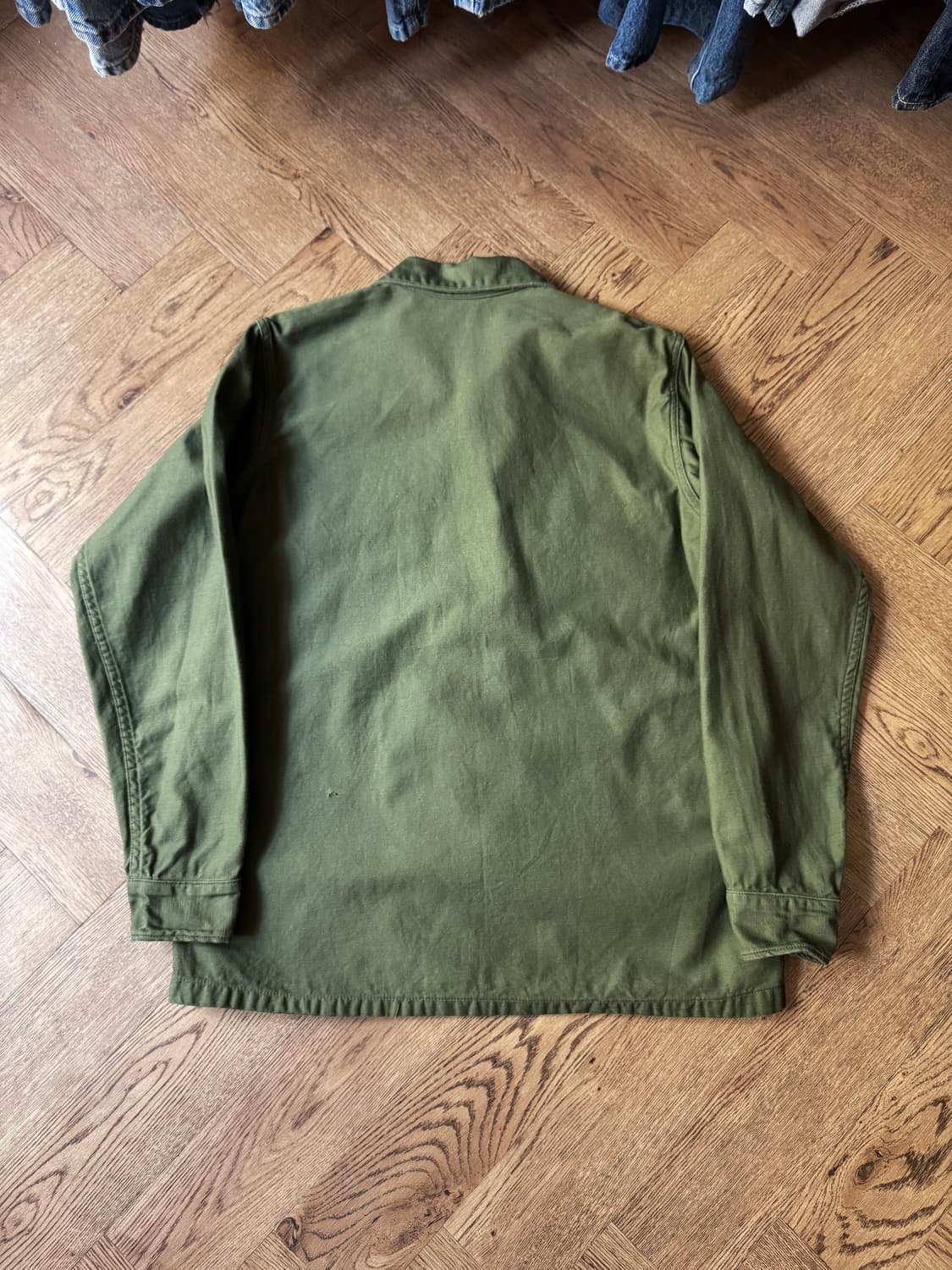 [M]60's 오리지널 U.S ARMY OG-107 밀리터리 셔츠 상품이미지6