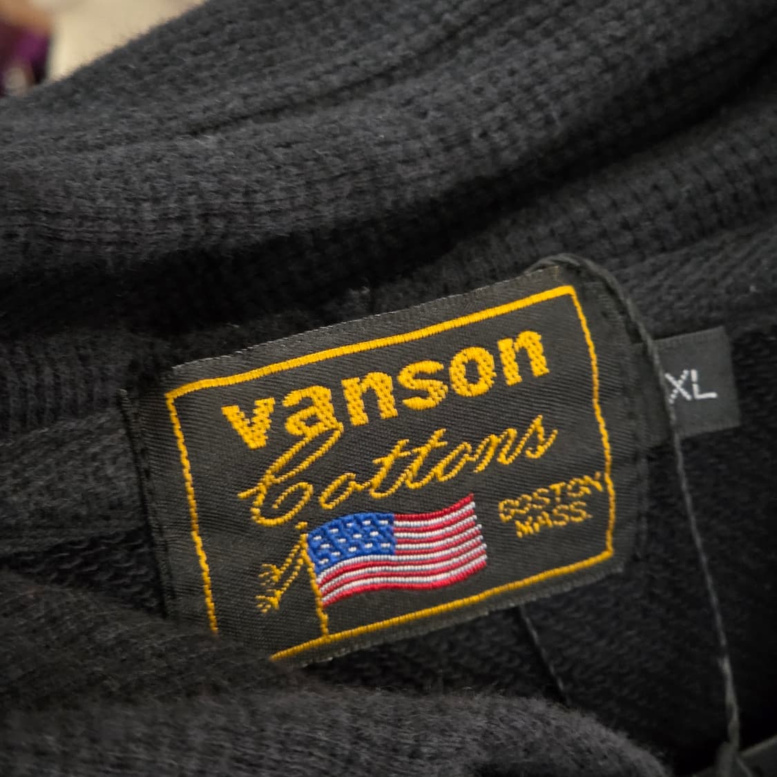 밴슨 레더 본 프린팅 풀 마스크 워머 후드집업 상품이미지9