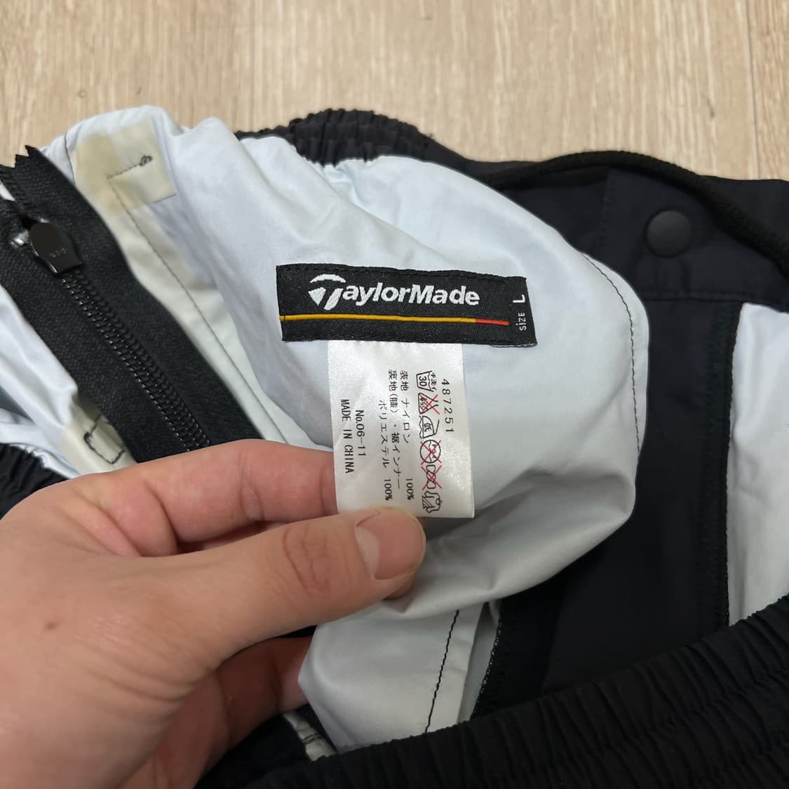 테일러메이드 남성 투웨이 골프바지 L/100  상품이미지7