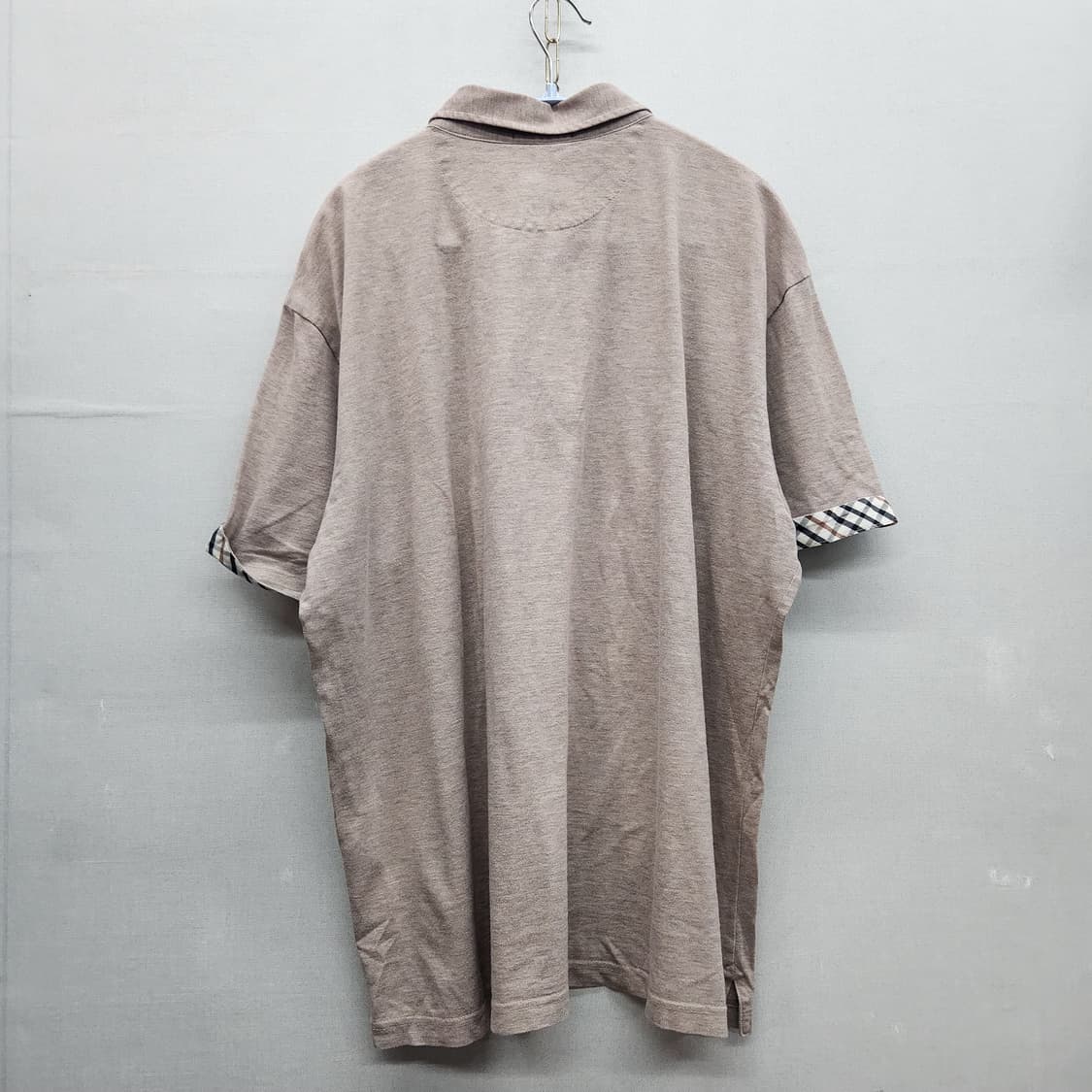 닥스 로고 소매 디테일 반팔카라 110(XL) 상품이미지4