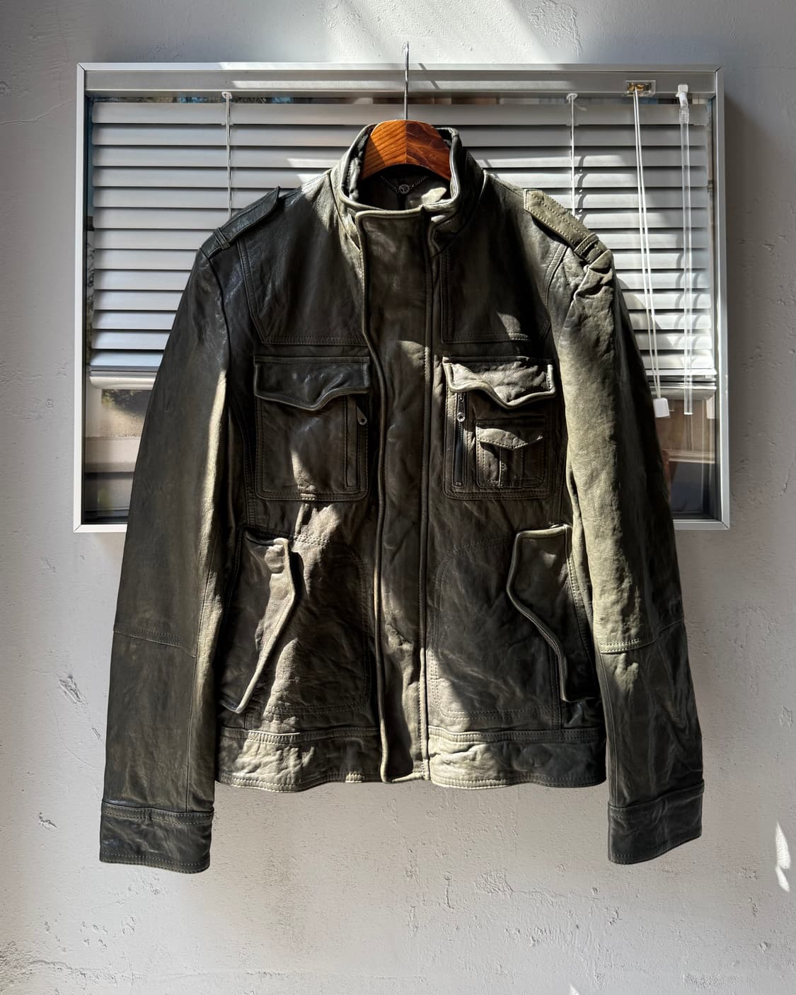 SIEG lambskin leather jacket 상품이미지1