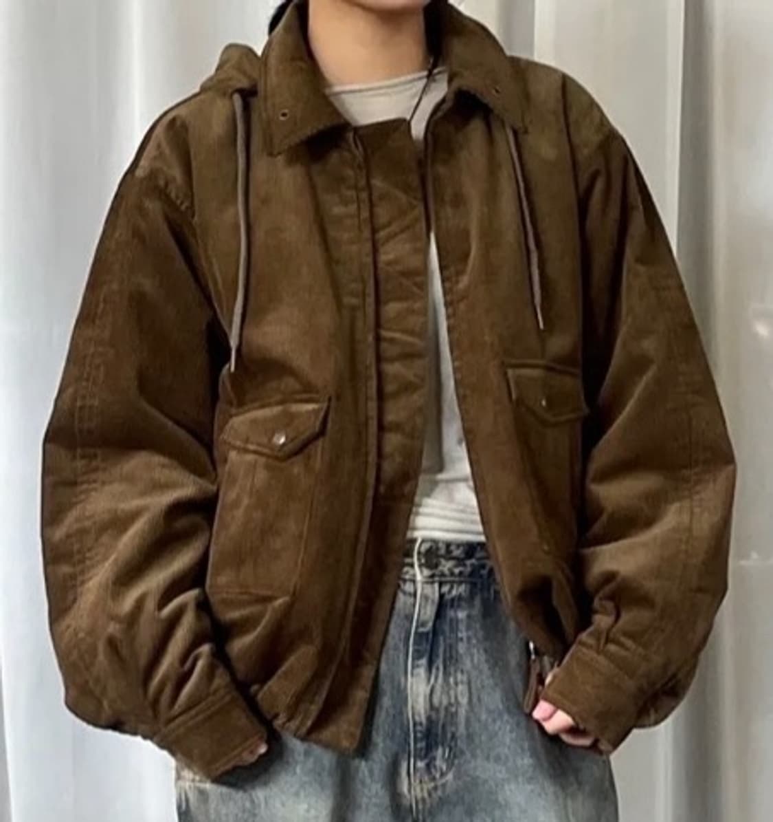 스컬프터 코듀로이 누빔자켓 L  상품이미지1