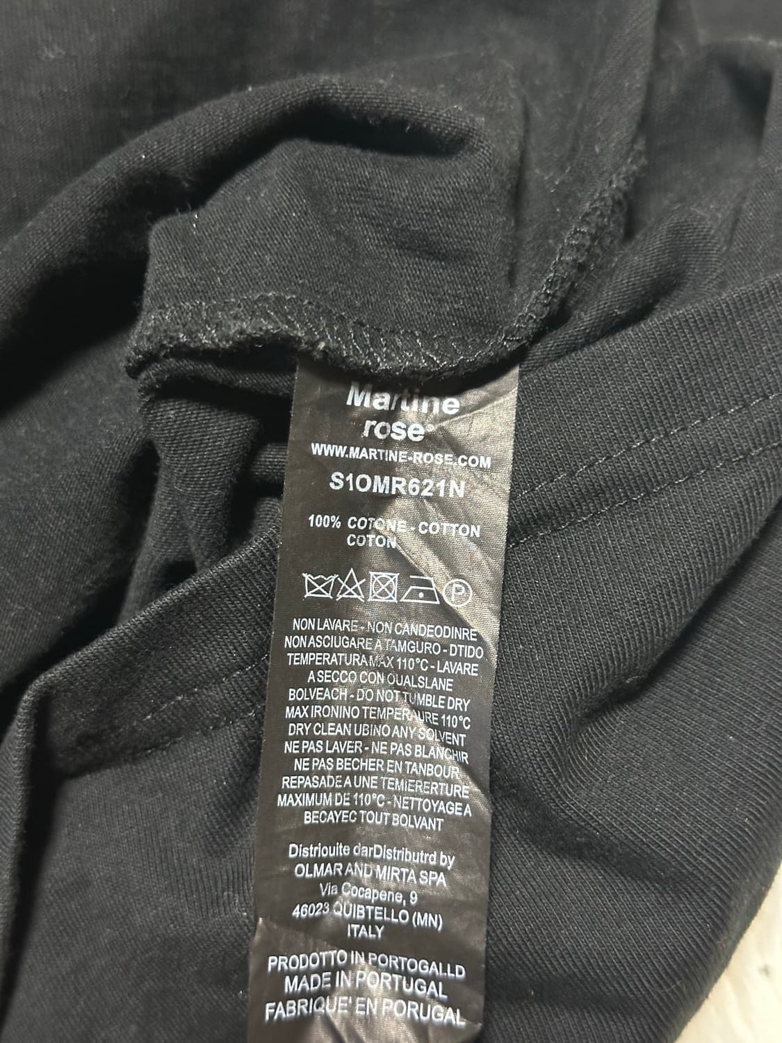 마틴로즈 21ss반팔 M 상품이미지4