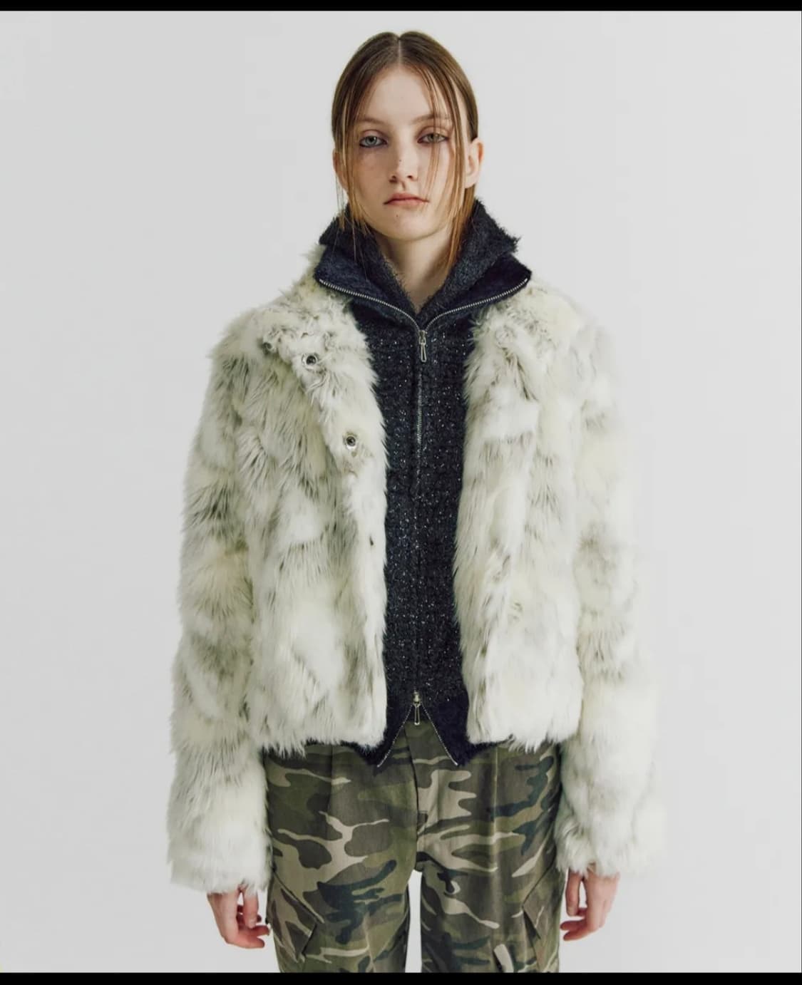 DEBBY UPPER 퍼 자켓 상품이미지1