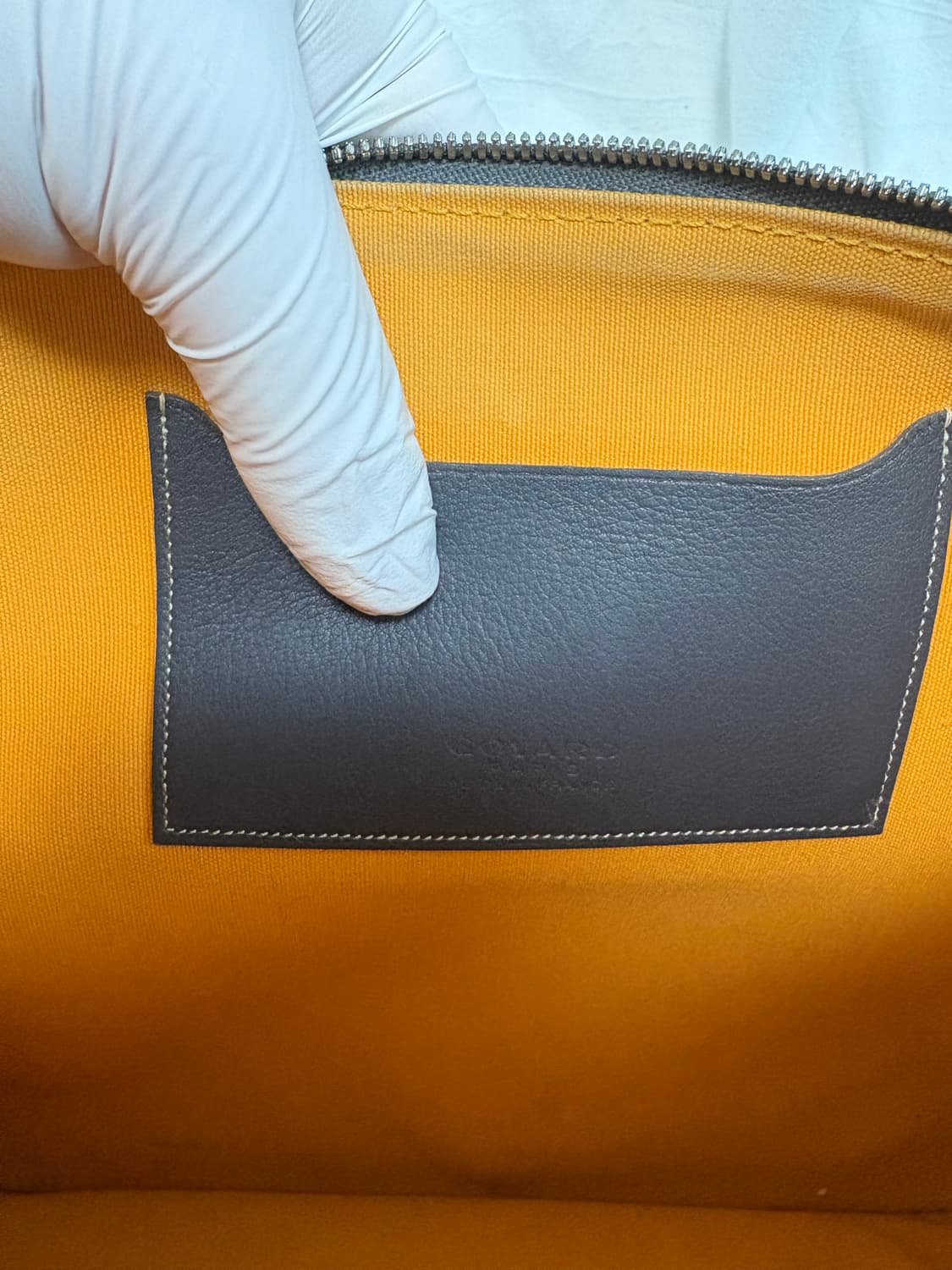 [당일배송/정품] 고야드 세나 클러치 MM 스페셜컬러 그레이 상품이미지5