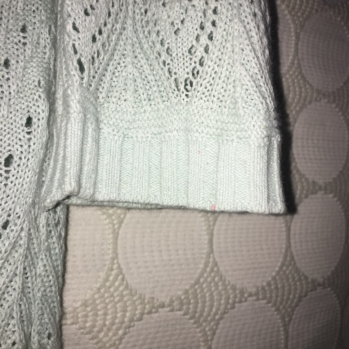 Courreges민트 블루 니트 긴팔 상품이미지7