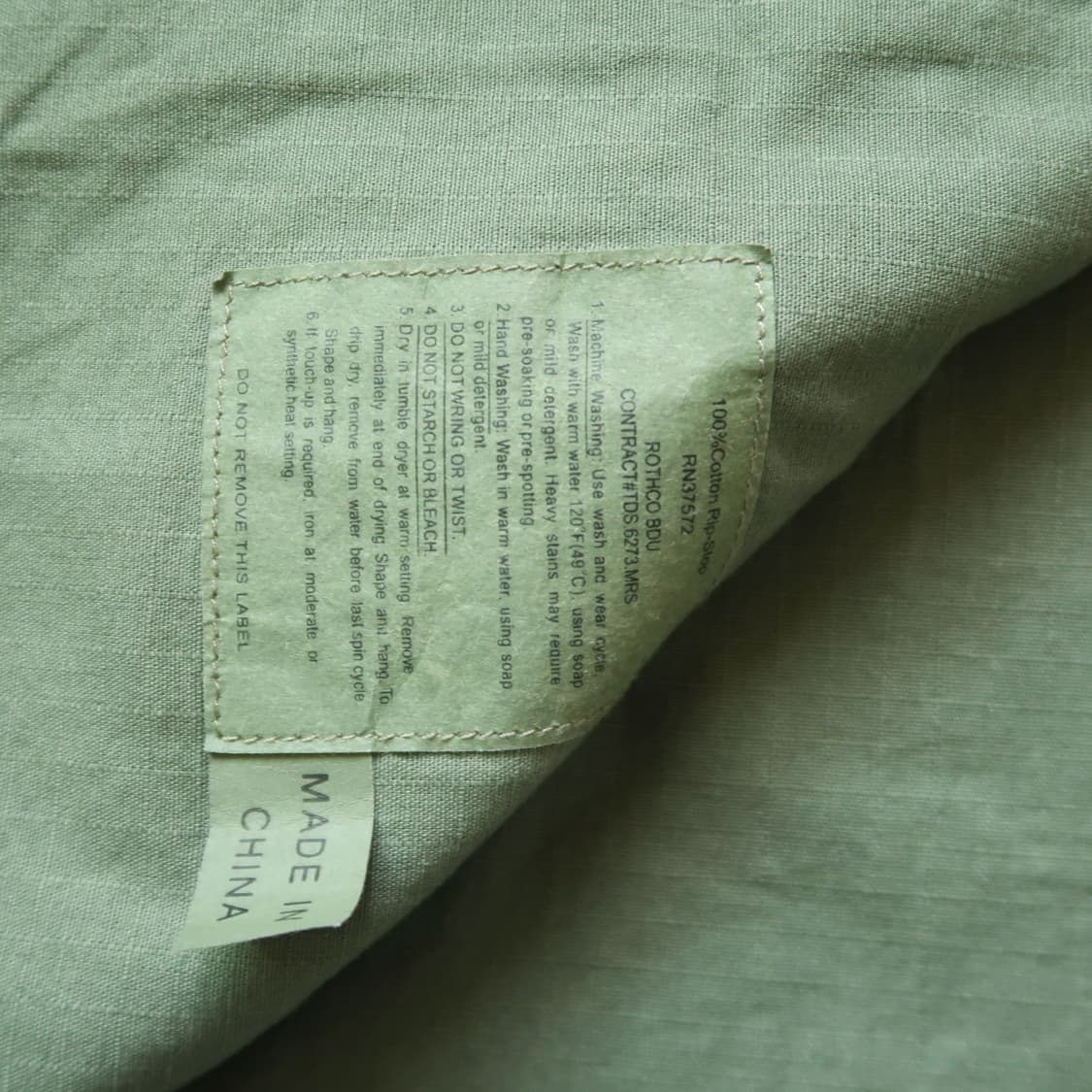 빈티지 정글 퍼티그 립스탑 자켓 상품이미지6