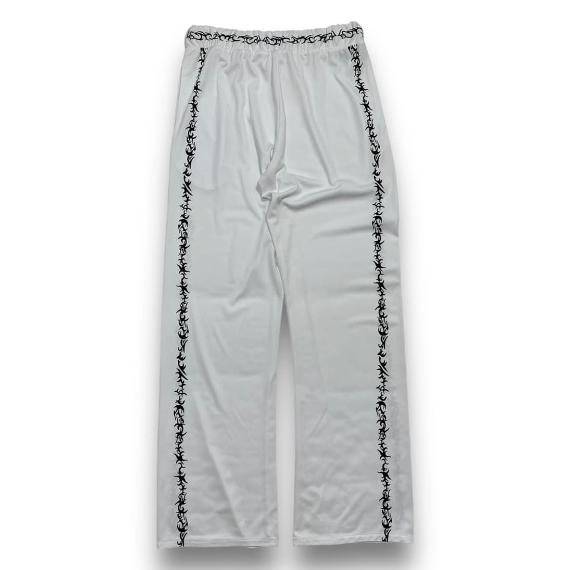 Comolo 화이트 트라이벌 가시 데드스탁 트랙팬츠 상품이미지3