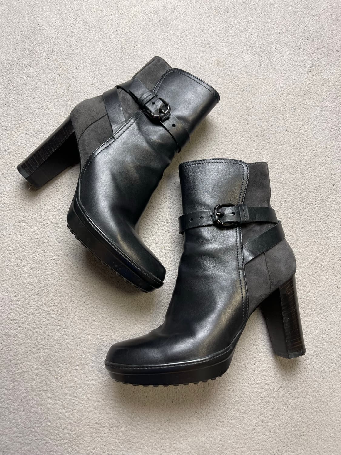 [38] TOD’S 토즈 여성 레더부츠 -245-250 상품이미지1