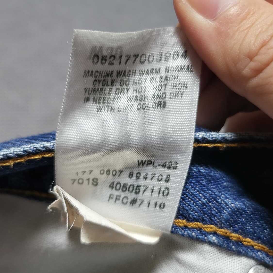 00s 리바이스 505 데님 팬츠 (30) 상품이미지5