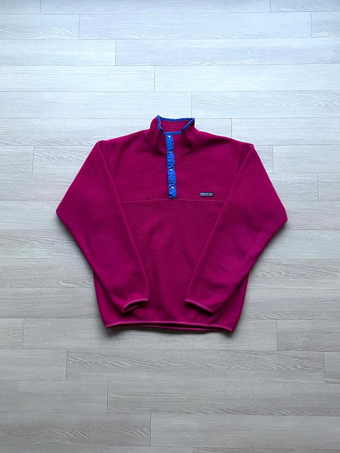 80s 파타고니아 신칠라 라즈베리 블루 rare 빈티지 상품이미지1