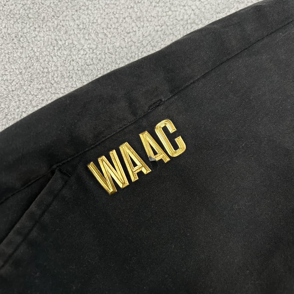 WAAC 블랙 면바지  상품이미지5