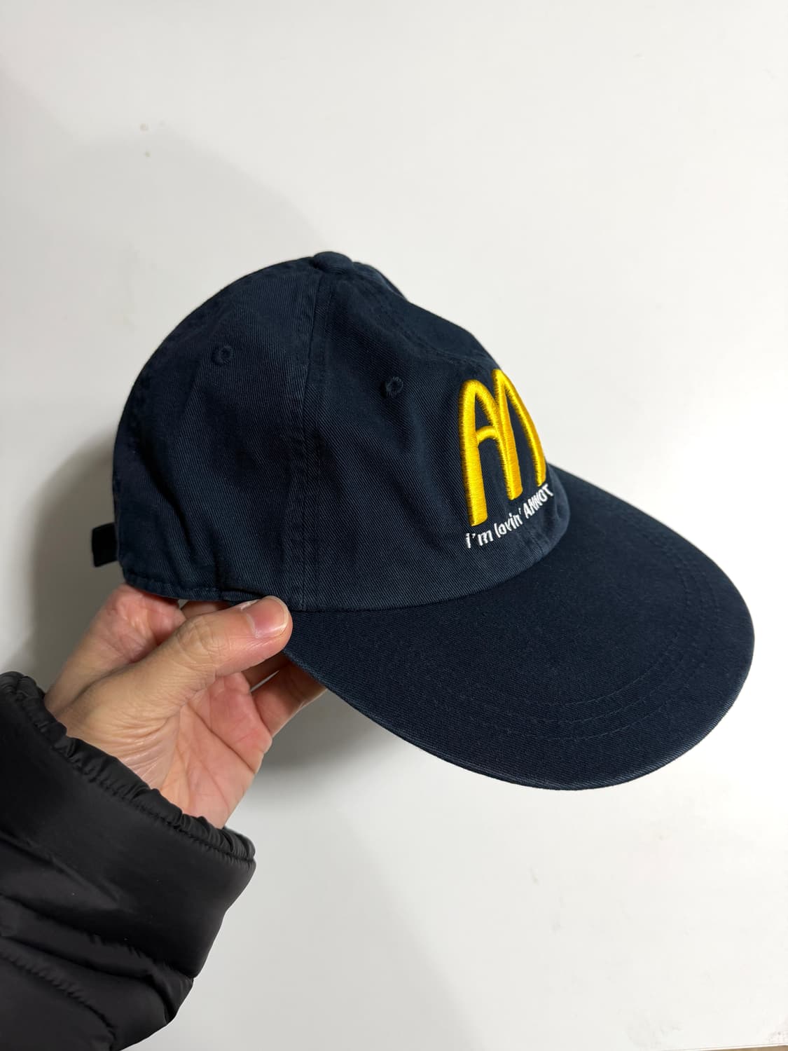 아노트 모자 맥도날드 네이비 상품이미지3