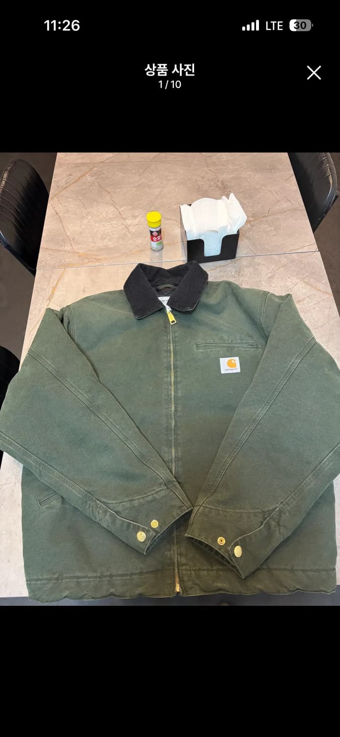 칼하트 윕 og 디트로이트 자텟 s사이즈 팝니다 상품이미지1