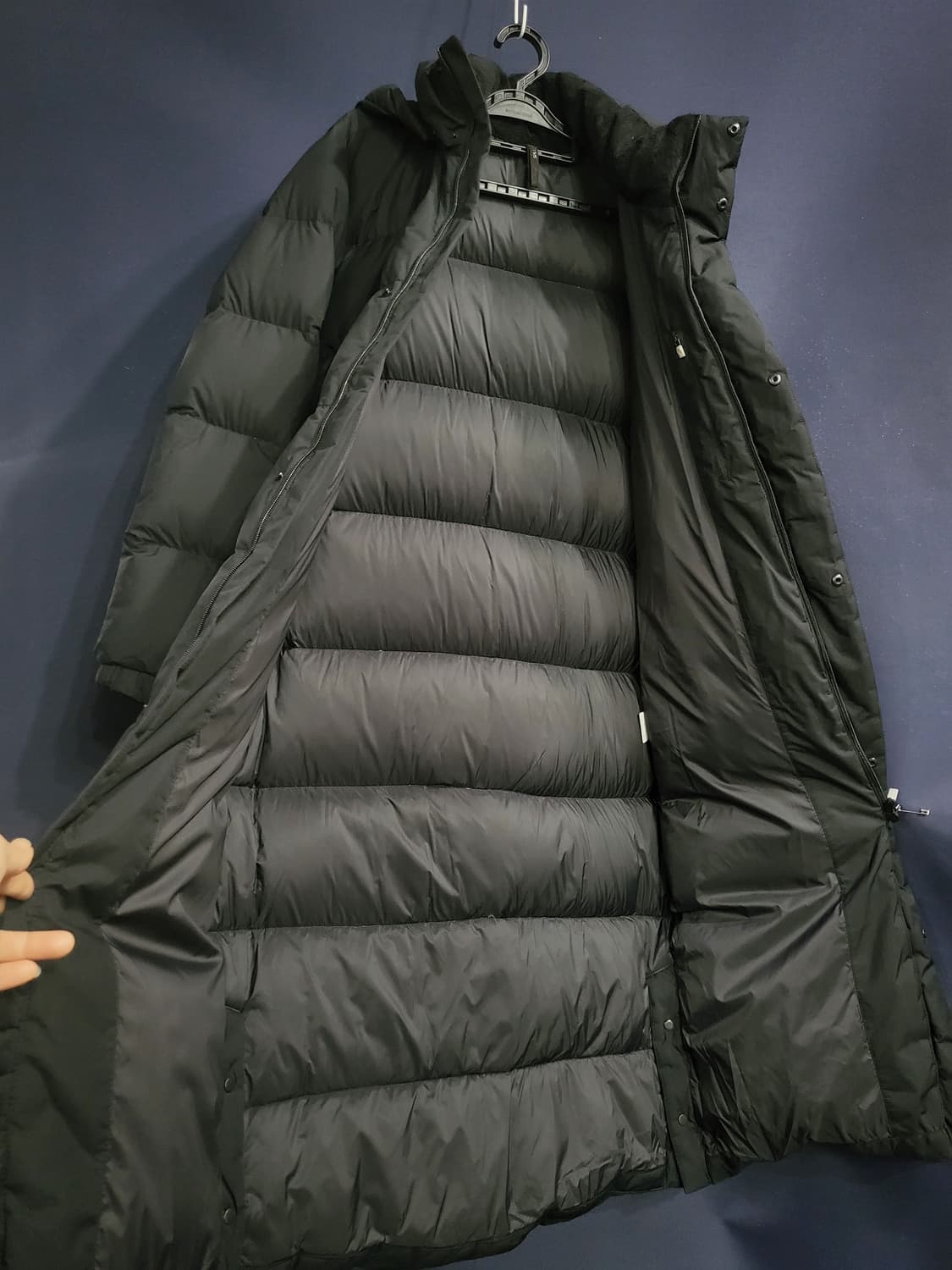 살레와 구스다운 롱패딩 상품이미지5