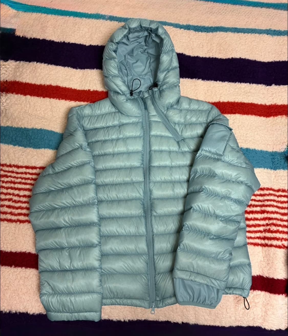 파이톤 덕다운 경량패딩 상품이미지1