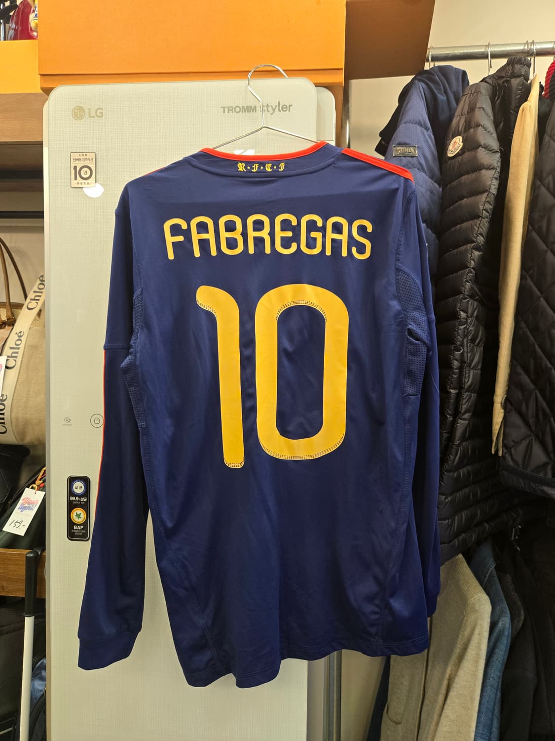 [쿨거환영]2010 월드컵 우승국 스페인 결승전 어웨이유니폼 상품이미지2