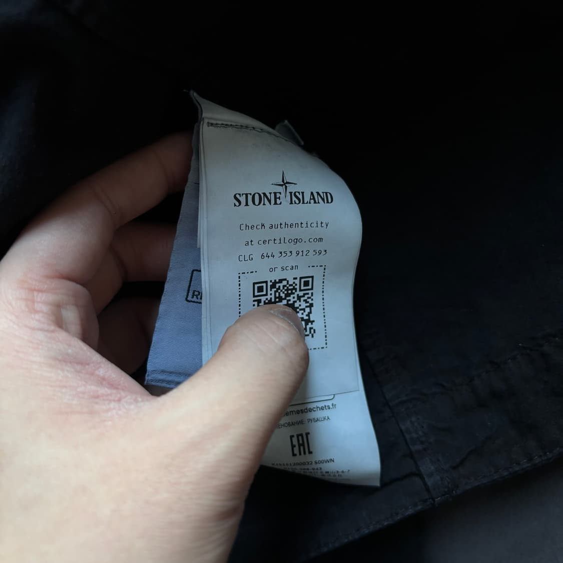 25ss 스톤아일랜드 올드이펙트 오버셔츠 상품이미지4