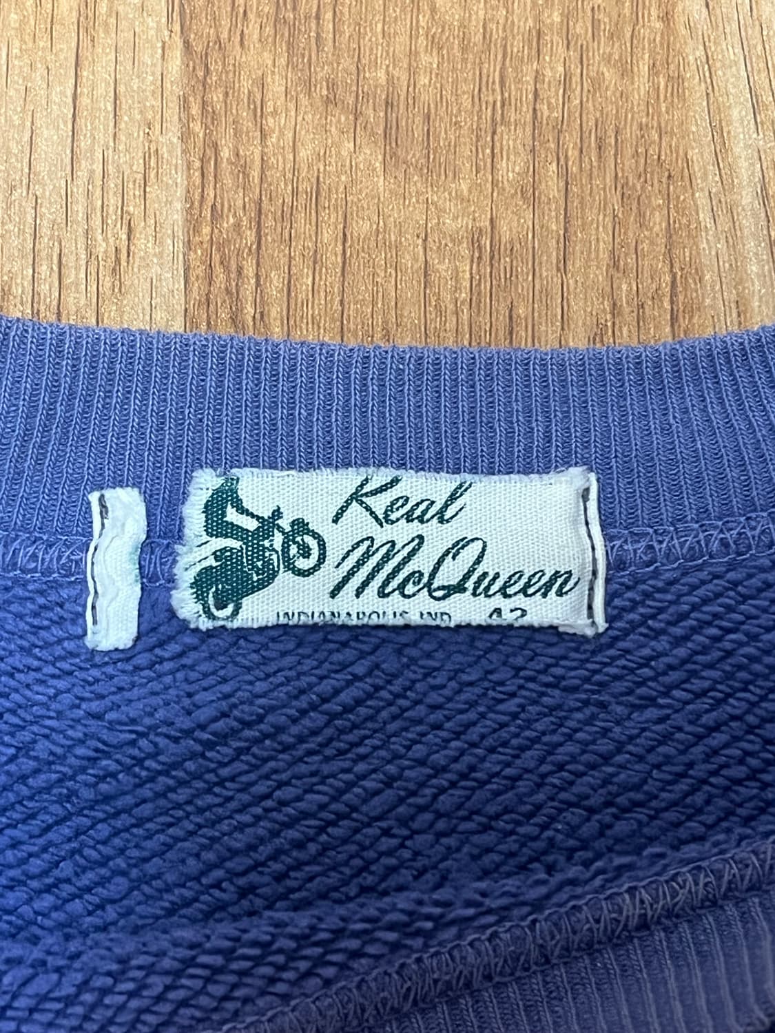 Real mcCoy’s Real McQueen V.HILTS sweat 상품이미지4