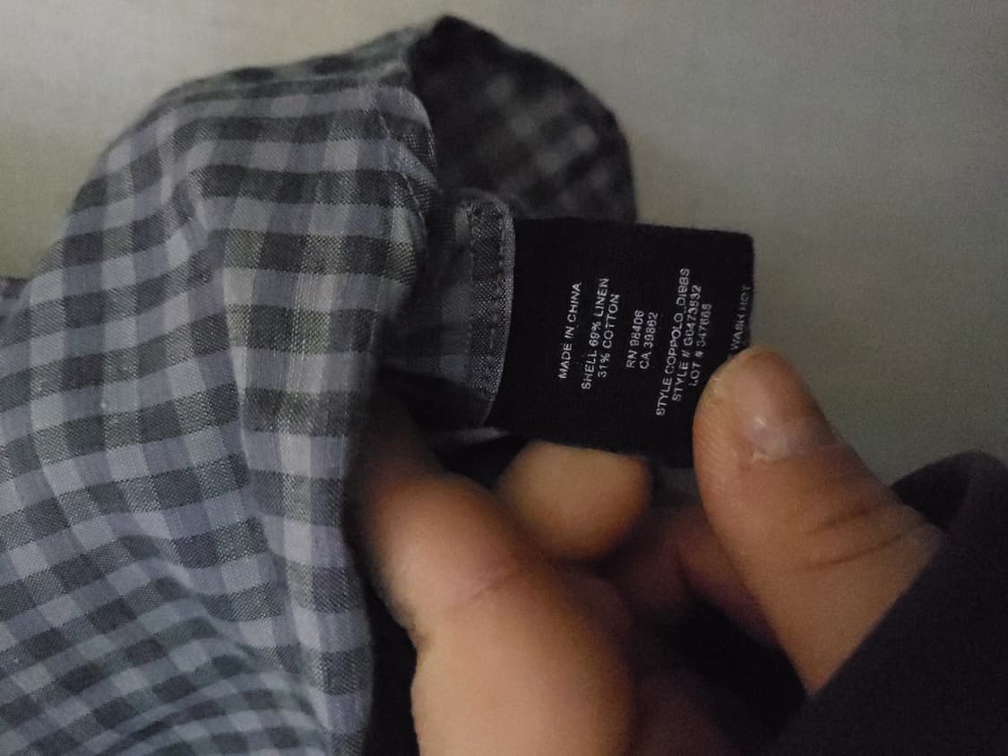 Theory 체크 반팔 셔츠 s 상품이미지5