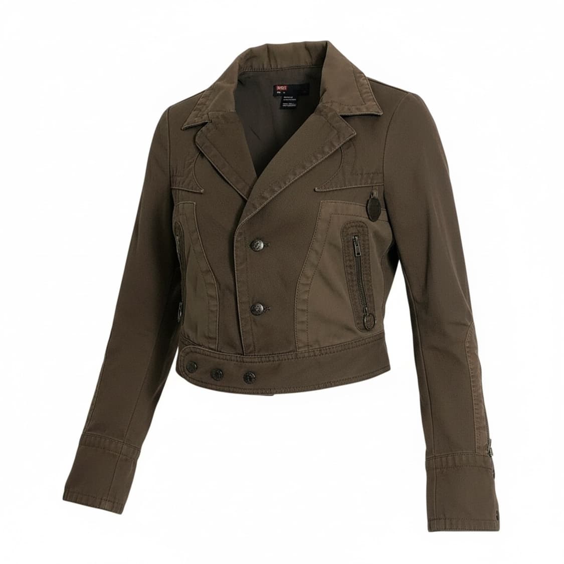 디젤 y2k 빈티지 크롭 라이더자켓 M 상품이미지1