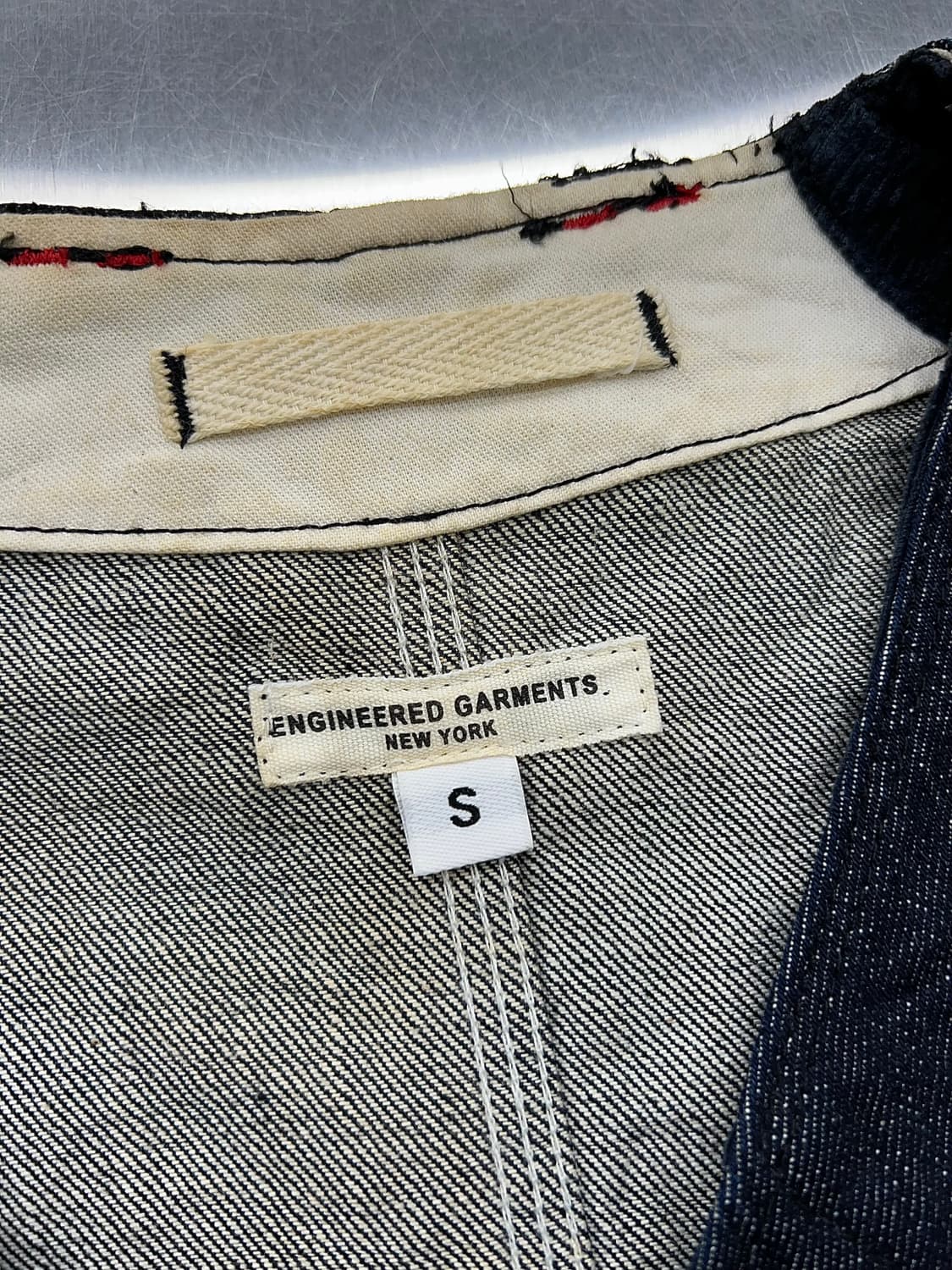 엔지니어드 가먼츠 업랜드 트래블러 유틸리티 포켓 데님 베스트 사이즈 S 상품이미지7
