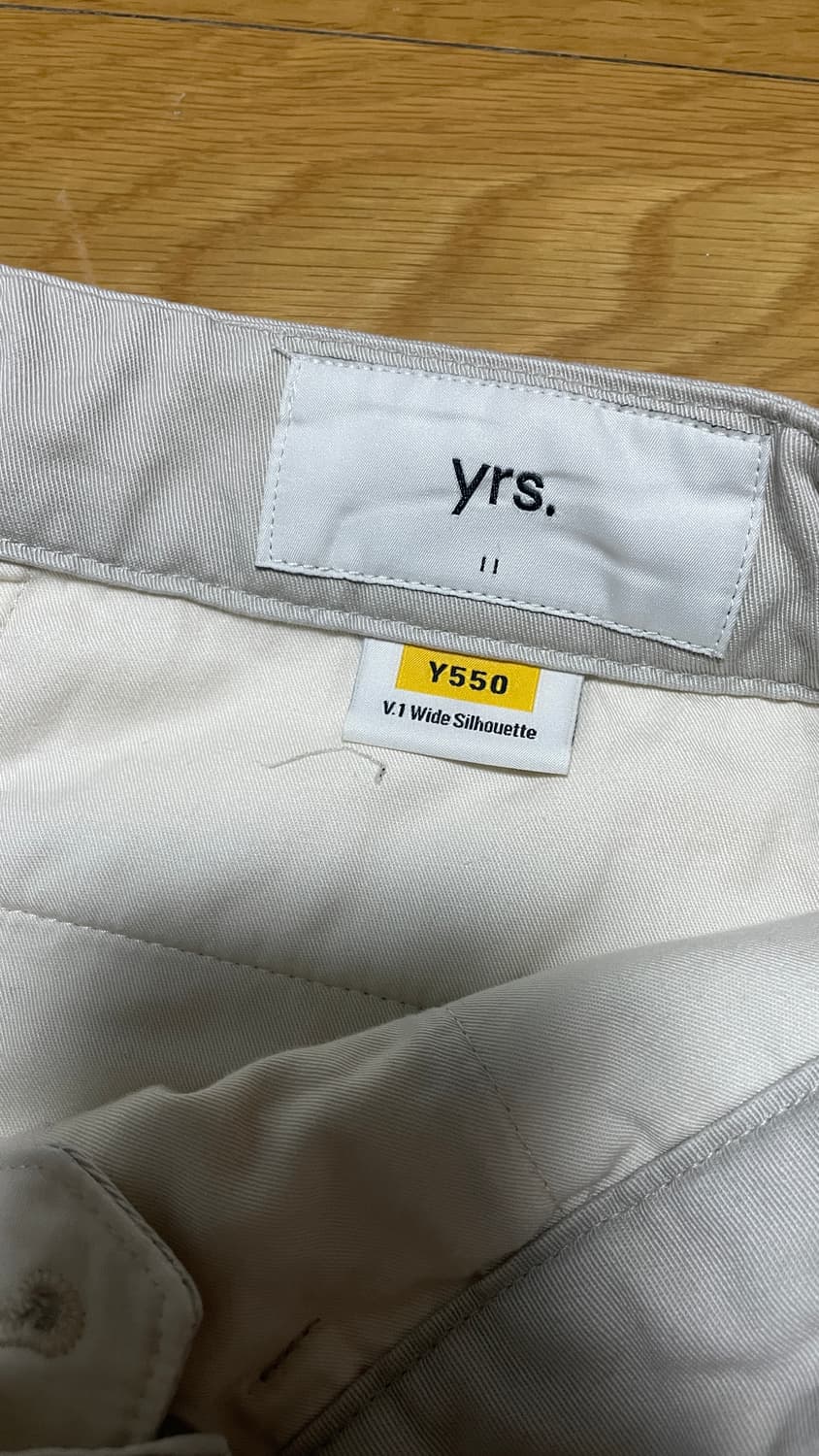 이얼즈어고 yrs Y-550 Washed Wide Chino Pants 상품이미지2