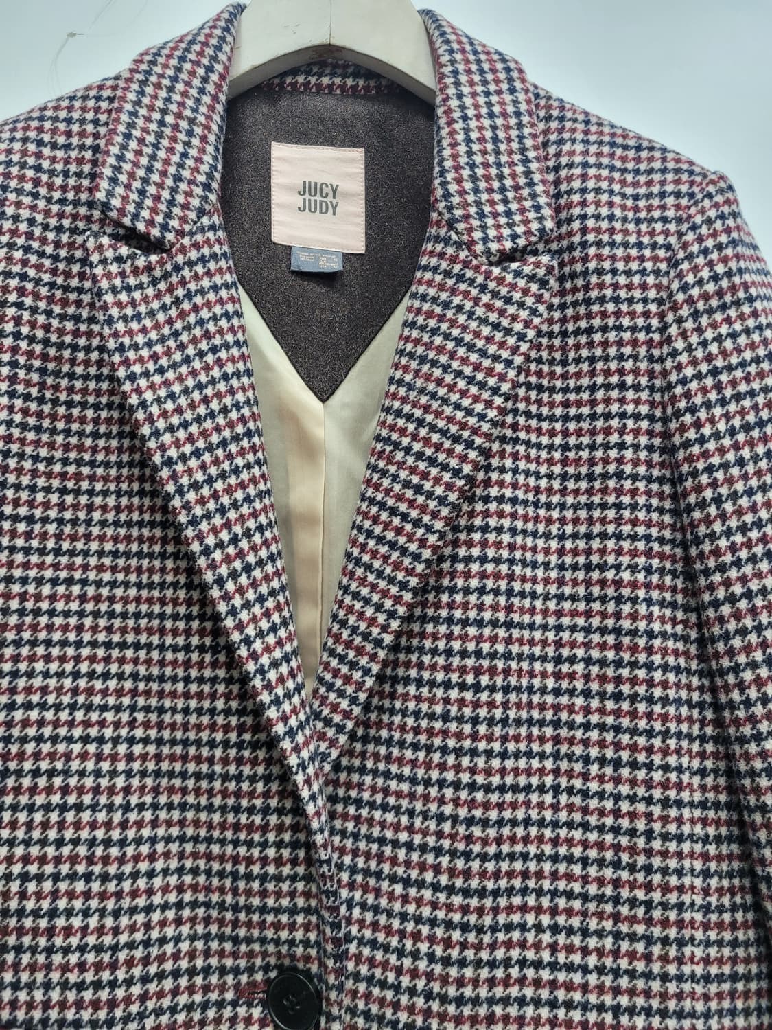 JUCYJUDY 쥬시쥬디 체크 싱글 자켓 / 여 85 상품이미지4