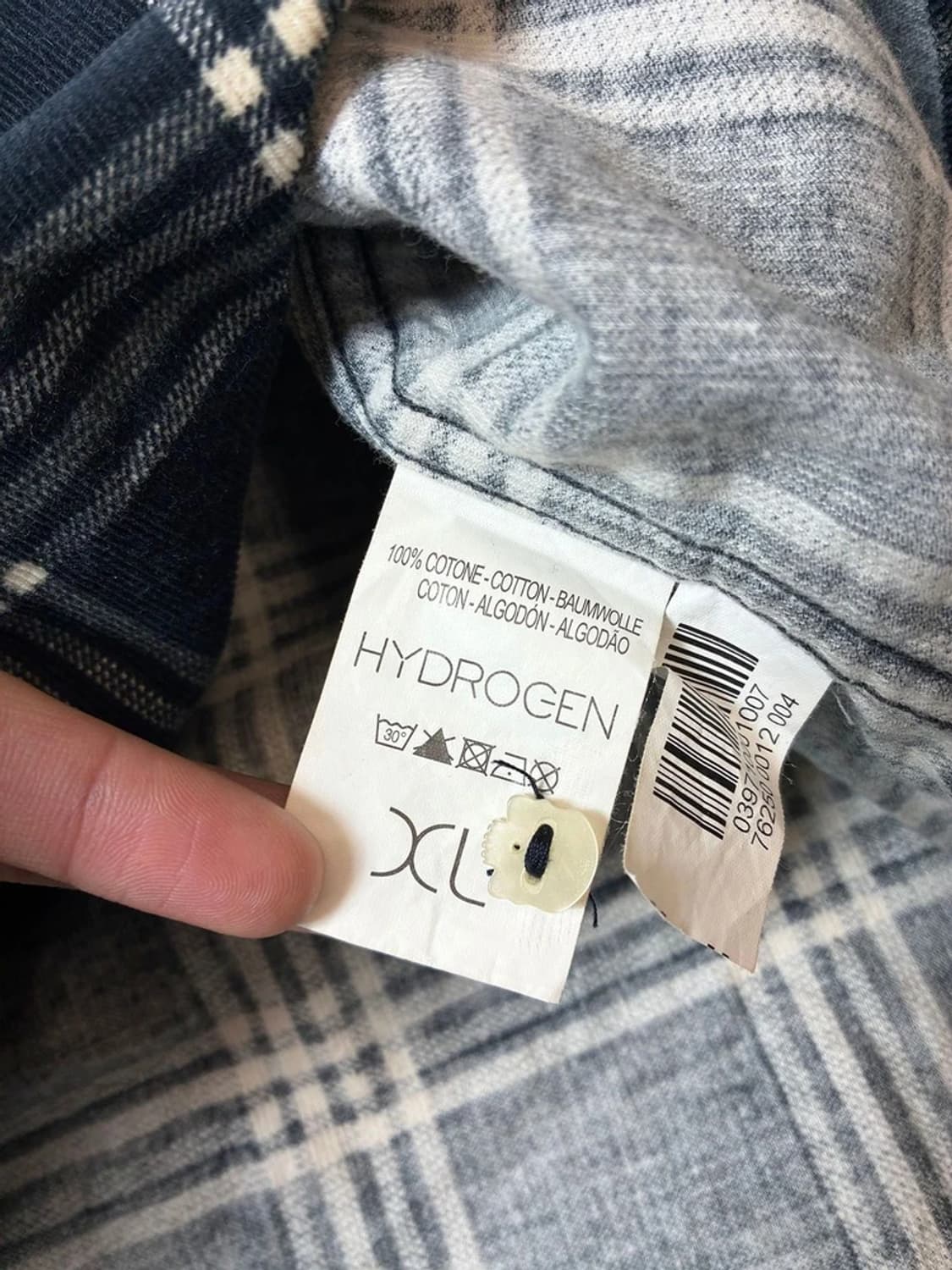 하이드로겐 헤리티지 스컬 플란넬 웨스턴 셔츠 PN7012 상품이미지9