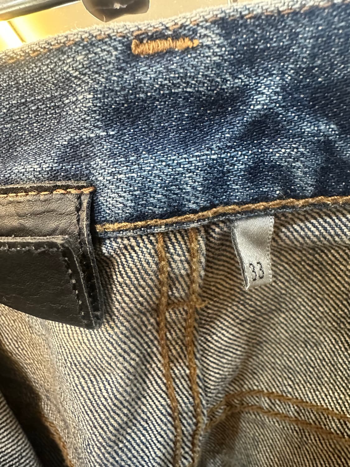 디올 데님워싱 팬츠 상품이미지5